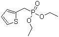 structure of CAS# 2026-42-8, (2-噻吩甲基)膦酸二乙酯