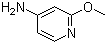 structure of CAS# 20265-39-8, 4-Amino-2-methoxypyridine