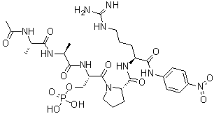 CAS 登录号：202739-37-5, N-乙酰基-L-丙氨酰-L-丙氨酰-O-膦酰-L-丝氨酰-L-脯氨酰-N-(4-硝基苯基)-L-精氨酰胺