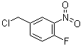 structure of CAS# 20274-70-8, alpha-氯-4-氟-3-硝基甲苯