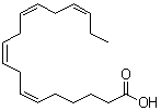 structure of CAS# 20290-75-9, 全顺式-6,9,12,15-十八碳四烯酸