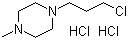 structure of CAS# 2031-23-4, 1-(3-氯丙基)-4-甲基哌嗪二盐酸盐