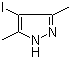 structure of CAS# 2033-45-6, 3,5-二甲基-4-碘吡唑