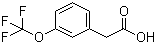 structure of CAS# 203302-97-0, 3-Trifluoromethoxyphenylacetic acid