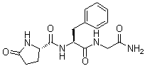 CAS 登录号：203396-25-2, 5-氧代-L-脯氨酰-L-苯丙氨酰甘氨酰胺