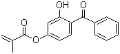 structure of CAS# 2035-72-5, 2-羟基-4-(甲基丙烯酰氧基)二苯甲酮