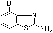 structure of CAS# 20358-02-5, 2-Amino-4-bromobenzothiazole