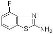 structure of CAS# 20358-06-9, 2-Amino-4-fluorobenzothiazole