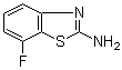 structure of CAS# 20358-08-1, 2-氨基-7-氟-1,3-苯并噻唑