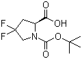 structure of CAS# 203866-15-3, N-BOC-4,4-difluoro-L-proline