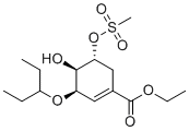 structure of CAS# 204254-92-2, Oseltamivir Impurity 34