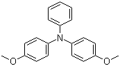 structure of CAS# 20440-94-2, 4,4'-二甲氧基三苯胺
