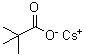 structure of CAS# 20442-70-0, 特戊酸铯
