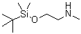 structure of CAS# 204580-28-9, 2-[(tert-Butyldimethylsilyl)oxy]-N-methylethanamine