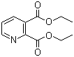 structure of CAS# 2050-22-8, 吡啶-2,3-二羧酸二乙酯