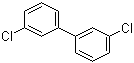 structure of CAS# 2050-67-1, 3,3'-Dichlorobiphenyl