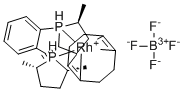 structure of CAS# 205064-10-4, (+)-1,2-双((2S,5S)-2,5-二甲基磷杂环戊烷)苯(1,5-环辛二烯)铑(I)四氟硼酸盐