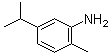 structure of CAS# 2051-53-8, 6-Methyl-3-isopropylaniline