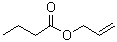 structure of CAS# 2051-78-7, Butyric acid allyl ester