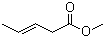 structure of CAS# 20515-19-9, 反-3-戊烯酸甲酯