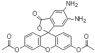 CAS 登录号：205391-02-2, 4,5-二氨基荧光素二乙酸酯