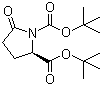structure of CAS# 205524-47-6, Boc-D-Pyroglutamic acid tere-butyl ester