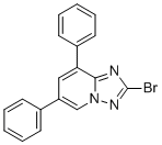 structure of CAS# 2056278-01-2, 2-溴-6,8-二苯基-[1,2,4]三唑并[1,5-a]吡啶