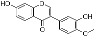 structure of CAS# 20575-57-9, Calycosin