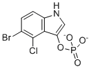 structure of CAS# 205926-98-3, (5-bromo-4-chloro-1H-indol-3-yl) phosphate