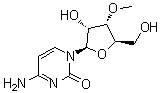 structure of CAS# 20594-00-7, 3'-O-甲基胞苷
