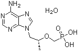 structure of CAS# 206184-49-8, 替诺福韦单水合物
