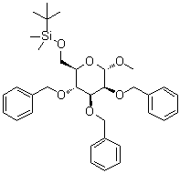 CAS # 206186-94-9, Methyl 2,3,4-tri-O-benzyl-6-O-tert-butyldimethylsilyl-alpha-D-mannopyranoside