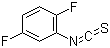 structure of CAS# 206559-57-1, 2,5-二氟苯基异硫氰酸酯