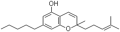 structure of CAS# 20675-51-8, 大麻色原烯