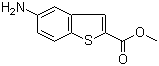 Methyl 5-amino-1-benzothiophene-2-carboxylate molecular structure (CAS 20699-85-8)