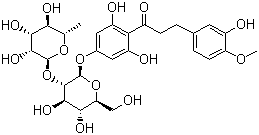 structure of CAS# 20702-77-6, 新橙皮甙二氢查尔酮