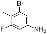 structure of CAS# 207110-35-8, 3-溴-5-氟-4-甲基苯胺
