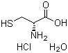 structure of CAS# 207121-46-8, D-半胱氨酸盐酸盐单水合物
