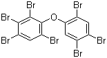CAS # 207122-16-5, 2,2',3,4,4',5',6-Heptabromodiphenyl ether, 1,2,3,5-Tetrabromo-4-(2,4,5-tribromophenoxy)benzene, BDE 183, PBDE 183