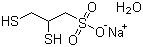 structure of CAS# 207233-91-8, 2,3-二巯基丙磺酸钠(一水)