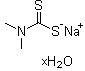 structure of CAS# 207233-95-2, 二甲基二硫代氨基甲酸钠盐水合物