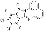 structure of CAS# 20749-68-2, Solvent Red 135