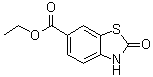 structure of CAS# 207552-73-6, 2,3-Dihydro-2-oxo-6-benzothiazolecarboxylic acid ethyl ester