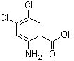 structure of CAS# 20776-61-8, 2-Amino-4,5-dichlorobenzoic acid