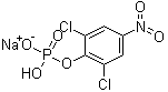 CAS # 207853-71-2, 2,6-Dichloro-4-nitrophenol dihydrogen phosphate (ester) monosodium salt