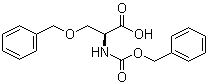 structure of CAS# 20806-43-3, N-(Benzyloxycarbonyl)-O-benzyl-L-serine