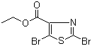 structure of CAS# 208264-60-2, 2,5-二溴噻唑-4-甲酸乙酯