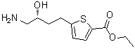 CAS # 208337-84-2, 5-[(3R)-4-Amino-3-hydroxybutyl]-2-thiophenecarboxylic acid ethyl ester