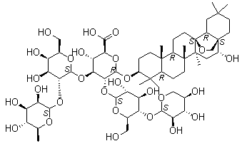 structure of CAS# 208599-88-6, 报春花皂苷 II