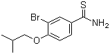 CAS 登录号：208665-96-7, 3-溴-4-异丁氧基硫代苯甲酰胺
